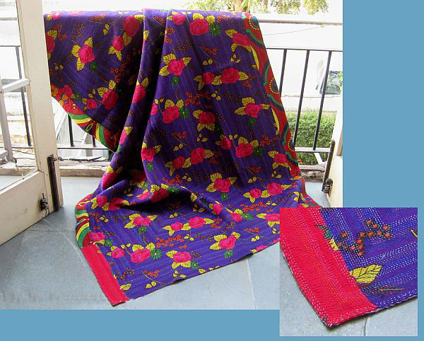 Hand Made Kantha Quilts